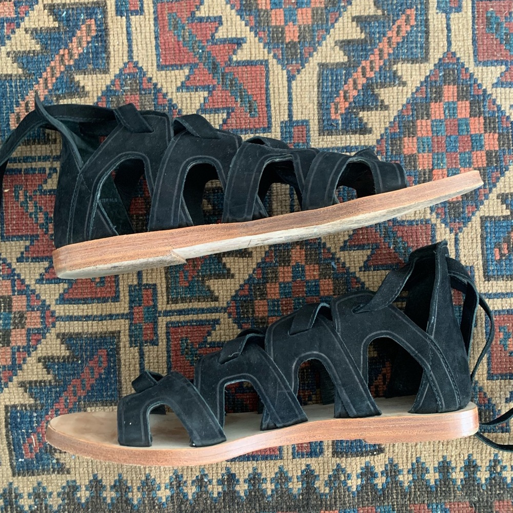 Mercer Edit - Suede Gladiator Sandals